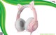 هدفون گوش گربه ای اونیکوما K9 صورتی ONIKUMA K9 Pink Ear cat